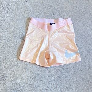 Nike Dri-Fit Medium Shorts. Pink with Glitter. Worn Twice.